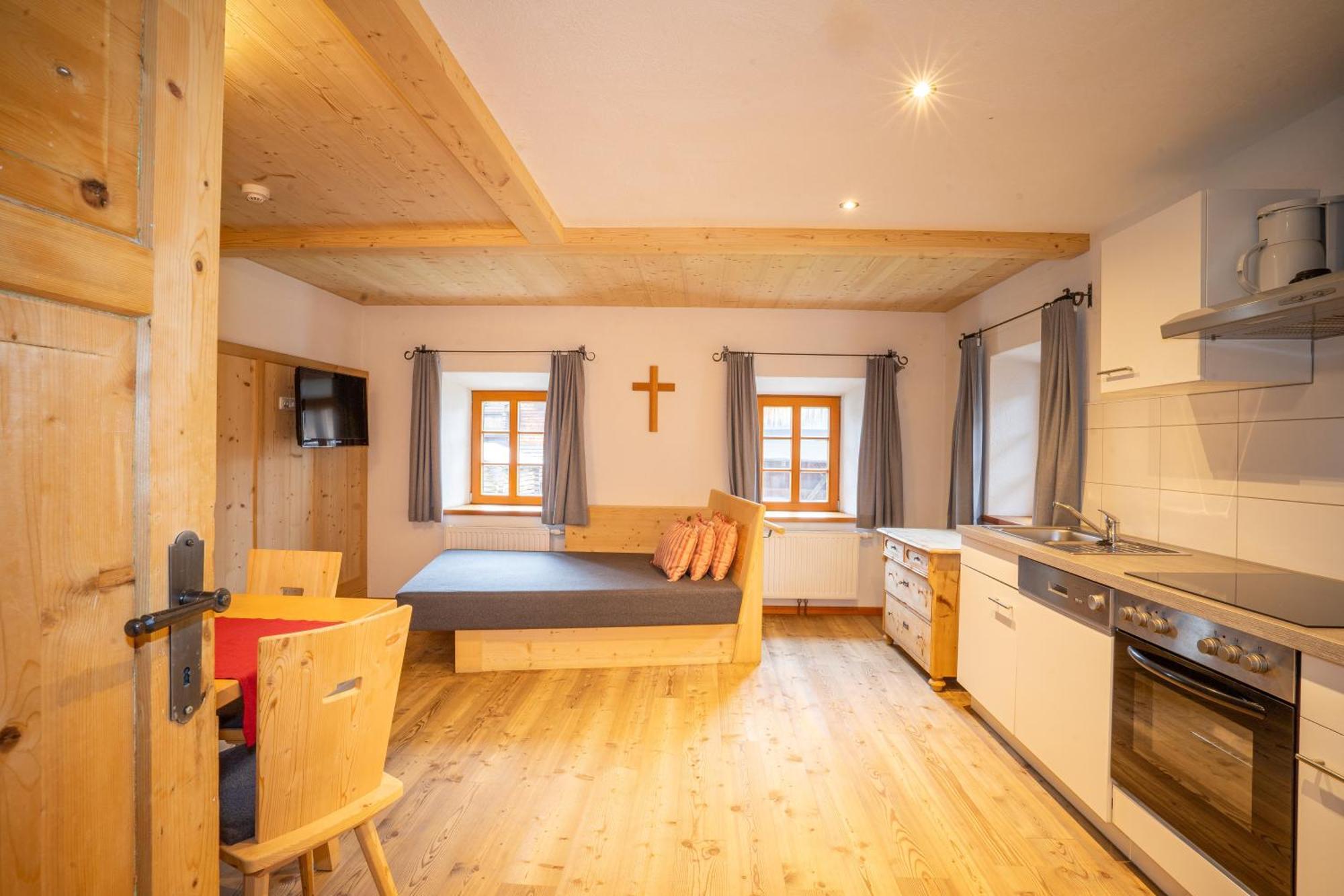 Apartamento Weberstube Weberhaus Zollhaus Zollstoeckl Obertilliach Exterior foto
