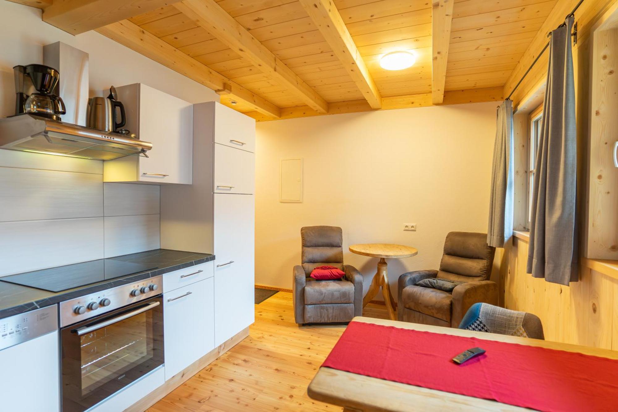 Apartamento Weberstube Weberhaus Zollhaus Zollstoeckl Obertilliach Exterior foto